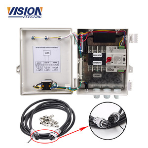 מנוע בנזין קטן מנוע דיזל 5kw8kw מתג כוח כפול 380v/4p לוח בקרה 220v/2p - Product Image 3