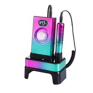 Lampe de manucure rechargeable 2-en-1 avec lime à ongles électrique et dissolvant de vernis, sans chauffage, outil portable - Product Image 6
