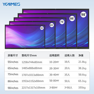 Pantalla táctil de alta definición de 75 pulgadas <span class=keywords><strong>Al</strong></span> Lin One Smart Board 4K Pantalla LCD Pizarra electrónica - Product Image 5