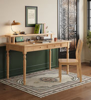 Bureau en bois massif, simple et moderne, pour la maison, le bureau, l'ordinateur, la chambre à coucher, le chevet, les enfants, les étudiants, l'apprentissage, l'écriture