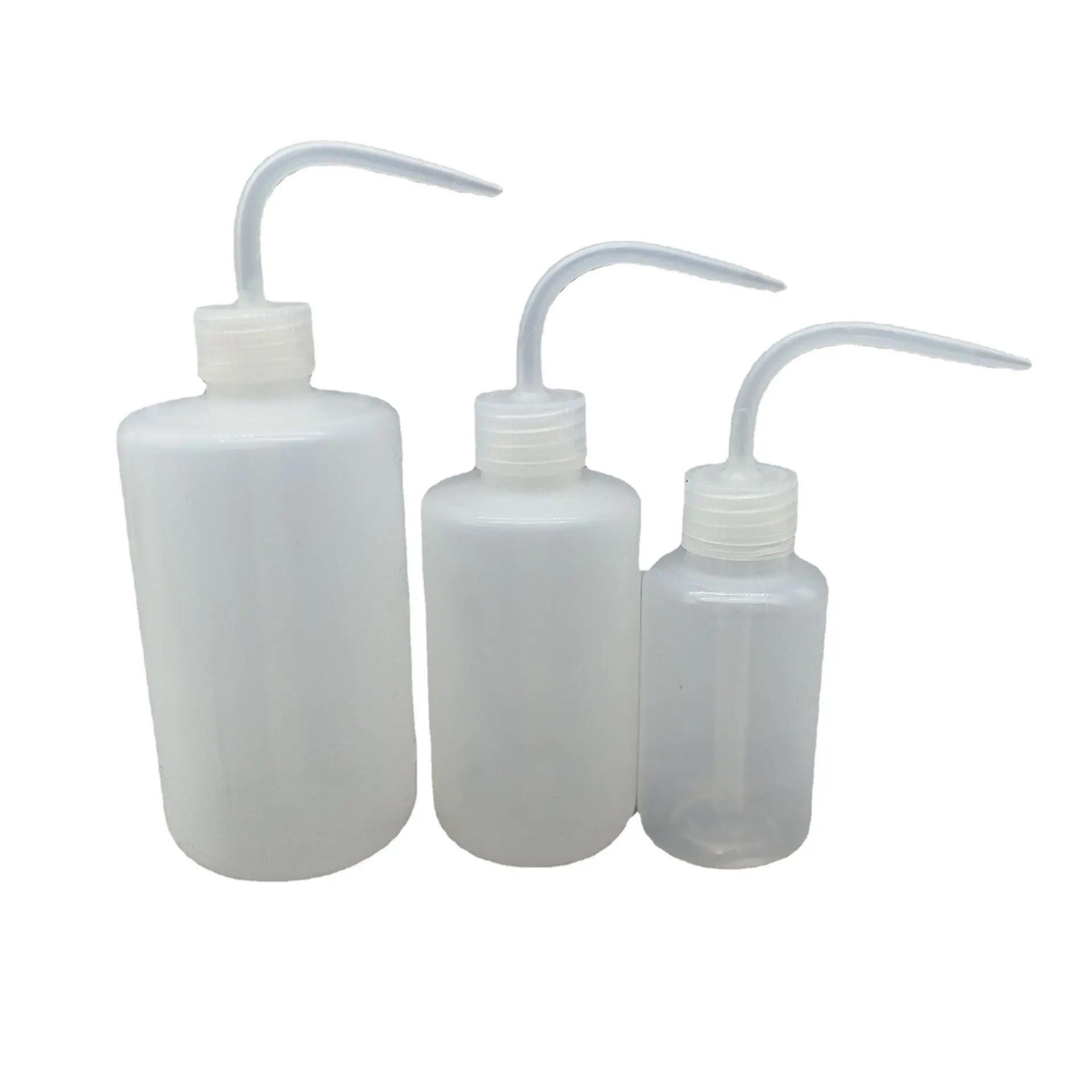 IRISMANLI 250ml Plastic Lash Water Rinse Bottle White Elbow Flushwater Eyelash Extension Tool 250ml Plastic Bottles