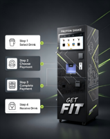 Distributeur automatique de protéines pour salles de sport et magasins, Kiosque distributeur automatique de poudre de lactosérum