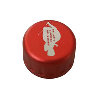 Usinage CNC de précision Pièces tournantes Bouchon de bouteille anodisé Pièce de bouton de tour personnalisé