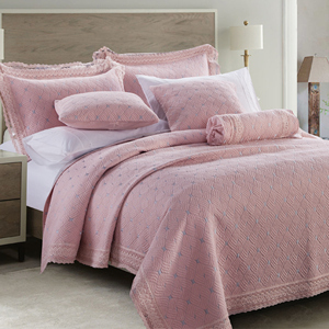 Linge de <span class=keywords><strong>lit</strong></span> personnalisé en usine 100% <span class=keywords><strong>couvre</strong></span>-<span class=keywords><strong>lit</strong></span> matelassé gaufré polyester - Product Image 4