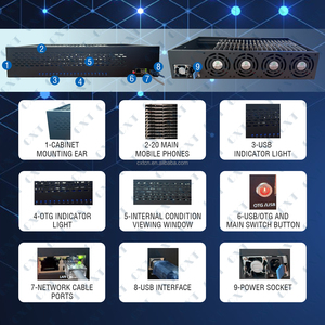 Phone Farming Machine Box Farm for <strong>Samsung</strong> <strong>Galaxy</strong> Z Fold3 F926 5G 12 <strong>256GB</strong> Mobile Phone Motherboard Click Farm Android 14.0 Box - Product Image 6