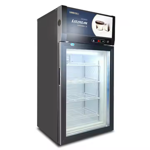 Congelador de helados pequeño vertical con puerta de cristal - Product Image 4