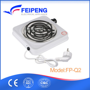 Quemador único 1000W 110V carcasa de Metal estufa eléctrica bobina portátil calefacción placa caliente para el hogar al aire libre Camping barbacoa Cocina - Product Image 6