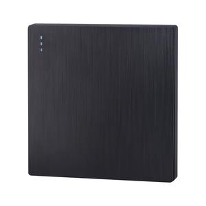 เต้ารับสวิตช์ติดผนังแบบสามรูเต้ารับแบบอังกฤษมีสวิตช์แบบฝ้าสีเทา - Product Image 6