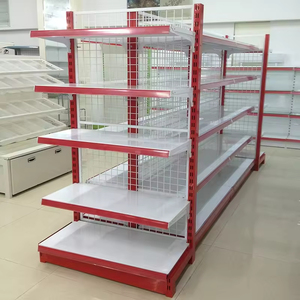 Toptan Çin Fabrika Mağaza Ekipmanları Rafı Özelleştirilmiş Gondol Tel Rafları Perakende Hafif Yük Süpermarket Rafı - Product Image 3