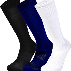 Men's Sports Football Crew <b>Socks</b> Digital Printed Breathable Cushioned for Autumn Youth & Kids - Product Image 3