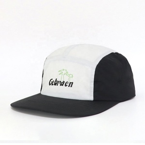 Gorra de 5 Paneles de Nailon con Bloques de Color a la Moda, de Secado Rápido, con Logotipo Personalizado, para <span class=keywords><strong>Hombre</strong></span> y Mujer, para Playa, Aire Libre, Campamento, Estilo Casual, Gorras de Surf - Product Image 1