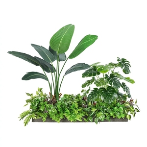 Real Touch Intérieur Plantes Artificielles En Plastique Verdure Décor Nouvel An; Bonsaï De Noël Arbuste Bananier Palmier Espace Extérieur - Product Image 2