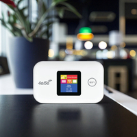 Routeur WiFi portable A8 4G avec écran couleur pour le bureau, les voyages d'affaires et l'utilisation en extérieur
