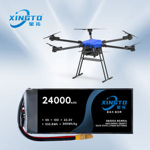 סיטונאי 3.7v 22.2v 6s 20000mah 22000mah 24000mah 10c חכם מוצק מצב מוצק - Product Image 5