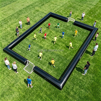 Terrain de football 3v3 de 15x10m, arène aérienne 3 V 3