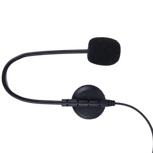 कान वॉकी टॉकी पर इयरफोनिक k प्लग इन दो तरह से रेडियो हेडसेट माइक और उंगली के साथ रेडियो हेडसेट (धातु और प्लास्टिक 36 मिमी स्पीकर 20-16 खज) - Product Image 5