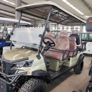 รถบั๊กกี้ไฟฟ้าลุยป่า 6 ที่นั่ง ราคาประหยัด ใช้แบตเตอรี่ลิเธียม สำหรับล่าสัตว์หรือเล่นกอล์ฟ โครงสร้างเหล็กแข็งแรง ระยะทางวิ่ง 70-90 กม. - Product Image 5