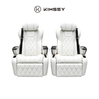 Siège de voiture modifié de luxe en cuir de style aérodynamique JS02A KIMSEY pour Toyota Alphard Vellfire Sienna Granvia