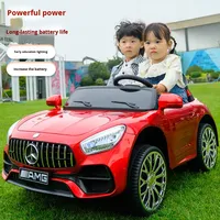 Voiture électrique pour enfants, nouvelle batterie 12V, voitures électriques pour enfants/poussettes électriques télécommandées sont maintenant sur la route.