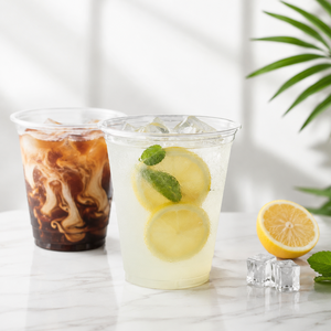 Bicchiere Trasparente Sostenibile in PLA da 24oz, Usa e Getta per Bubble Tea e Caffè - Product Image 2
