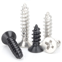 Tornillo para aglomerado de madera con cabeza plana avellanada Phillips, autoperforante, chapado en zinc amarillo, para carpintería y muebles