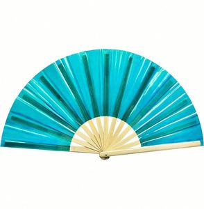 Éventail pliant de grande taille personnalisé de haute qualité de 13 pouces pour les événements et les fêtes - Product Image 1