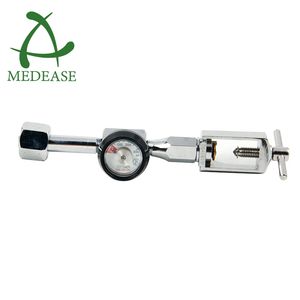 Alta Pressão Portátil CGA870 para CGA540 Regulador De Oxigênio Manômetro Ponte Sem 36 "Mangueira - Product Image 2