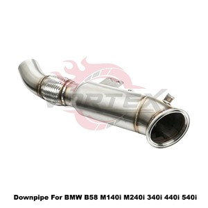 Tubería de escape de alto flujo de acero inoxidable Vortex Performance para BMW B58 M140i M240i 340i 440i 540i 2016-2019 Tuning - Product Image 3