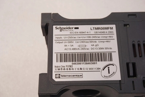Contrôleur de moteur compatible PLC, gestion du moteur, Modbus, <span class=keywords><strong>6</strong></span> entrées logiques, 3 sorties logiques relais, 0,4 à 8A, 24V AC, LTMR08MFM - Product Image 3
