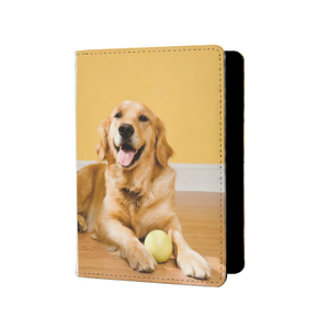 Porta Passaporto Personalizzato con Stampa Fotografica, Porta Documenti di Viaggio con <span class=keywords><strong>Foto</strong></span> di Famiglia o Animali Domestici, Custodia Anti-smarrimento per Biglietti Aerei e Visti - Product Image 3