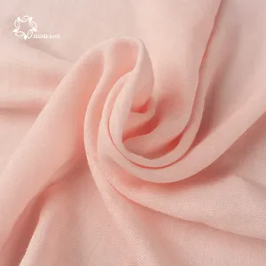 Coperta tessuti di Moda morbido naturale eco-friendly bamboo pianura del bambino mussola swaddle tessuto per il bambino coperta