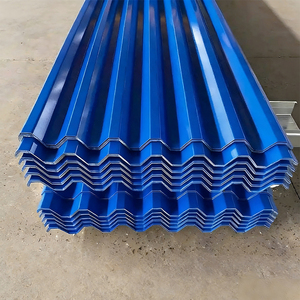 Láminas de Techo Metálicas Galvanizadas de Calibre 26, Techo de Zinc, Techo Corrugado de Aluminio, Techo Recubierto de Zinc - Product Image 2