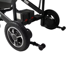 Fauteuil roulant électrique portable en fibre de carbone, moteur sans balais 600W, ultra-léger et pliable pour personnes handicapées - Product Image 6