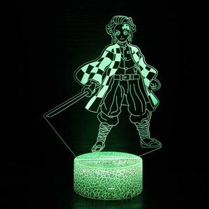 Lámpara de luz nocturna con diseño personalizado de Demon Slayer, Kamado, Tanjirou - Product Image 6