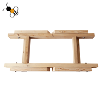Support de ruche britannique OEM, support de ruche surélevé stable avec boulons en acier inoxydable, fournisseur pour apiculteurs