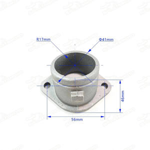 Colector de tubo de admisión de carburador para <span class=keywords><strong>Zongshen</strong></span> NC250 T6 J5 <span class=keywords><strong>RX3</strong></span> Dirt Bike - Product Image 4