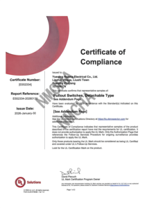 Interruttore Elettrico Industriale UL in Metallo per Climatizzazione, Scatola di Disconnessione CA a Tre Colonne 30A/60A, Funzionamento Momentaneo 120V/240V - Product Image 5