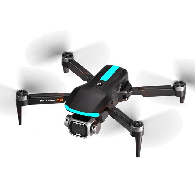 M7 Drone with 4.3 Inch Built-in Screen Brushless Motor ESC HD Aerial Dual Camera TOF Obstacle Avoidance Toy Quadcopter