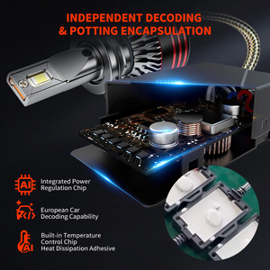 Vendita all'Ingrosso di Lampadine LED per Fari Auto M8 PRO <span class=keywords><strong>Max</strong></span> H11, Fari LED Auto H11 con Canbus - Product Image 5