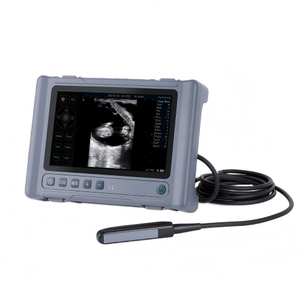 Appareils d'échographie vétérinaire portables entièrement numériques, échographie portable noir et blanc avec transducteur rectal, sonde rectale - Product Image 2