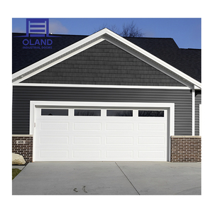 Portes de <span class=keywords><strong>garage</strong></span> en verre sectionnelles intelligentes isolées au design moderne pour villa, maison, automatiques, coupe-vent, durables, <span class=keywords><strong>porte</strong></span> de <span class=keywords><strong>garage</strong></span> noire personnalisée - Product Image 3