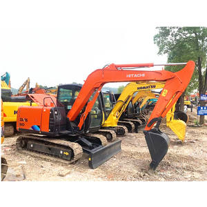 Tracteur Hitachi Zx60 d'origine d'occasion, mini pelle Zx60 de 6 tonnes d'occasion avec de faibles heures de travail - Product Image 3