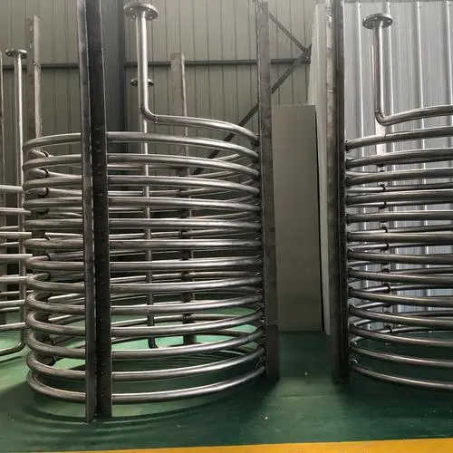 Titanium Pipe Radiator Titanium and Zirconium Heat Exchanger Tubes for Industry