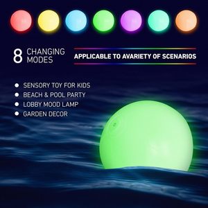 Strand bälle für Kinder mit <span class=keywords><strong>8</strong></span> Licht modi, Pool <span class=keywords><strong>Beach</strong></span> Games Balls für Outdoor-oder Indoor-Aktivitäten, Glow in The Dark Pool <span class=keywords><strong>Beach</strong></span> - Product Image 4