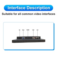 Monitor de Pantalla Táctil Capacitiva Infrarroja de 10.1 Pulgadas con Interfaz USB, Precio de Fábrica, Nuevo