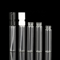 Fabricant de flacons en verre de 1,5 ml avec vaporisateur/flacon de parfum de 1,5 ml, échantillons gratuits, sans fuite