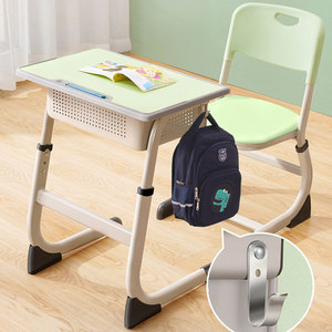 Fabricante de muebles escolares Aula Escritorio individual y silla para lectura Estudio Marco de metal Estudiante Equipo escolar moderno - Product Image 4