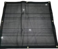 Filet pare-soleil vert/noir HDPE + UV 30%-95%/filets de protection des cultures/maille d'ombre de serre