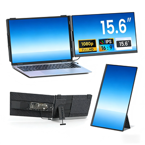 Monitor Portátil LCD IPS <span class=keywords><strong>de</strong></span> 15.6 Pulgadas FHD 1080P con Interfaz Tipo-C, Plug-and-Play, Extensión <span class=keywords><strong>de</strong></span> Pantalla Dual para Negocios - Product Image 1
