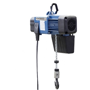 Polipasto de cadena eléctrico de estilo europeo, diseño compacto, 125kg, 500kg, con bloque de cadena vital con control remoto - Product Image 1